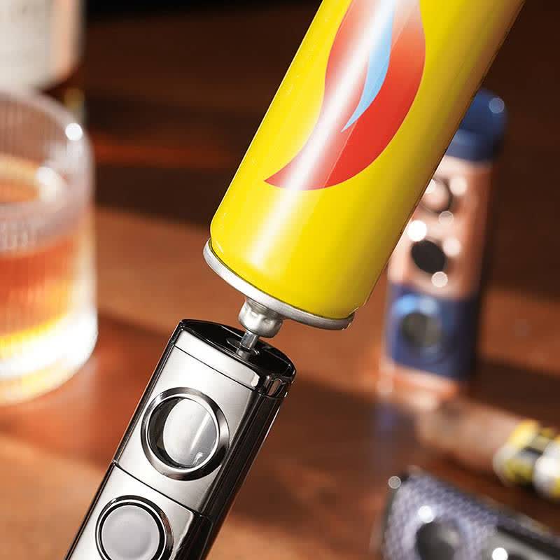 4-IN-1 Smart Triple Flame Cigar Lighter With Built-In Cigar Rest And Punch - image 10