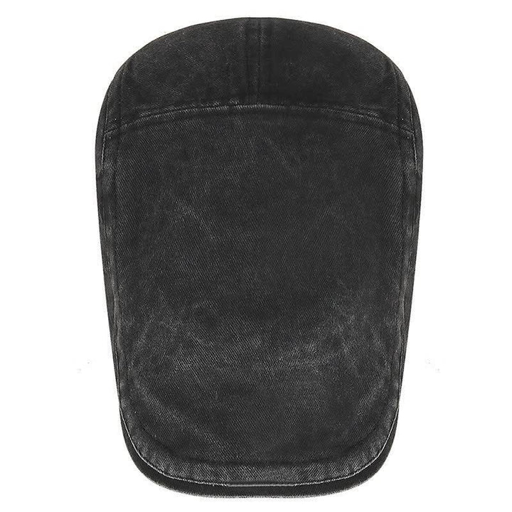 Retro Workwear-Inspired Washed Cotton Beret For Everyday - image 4