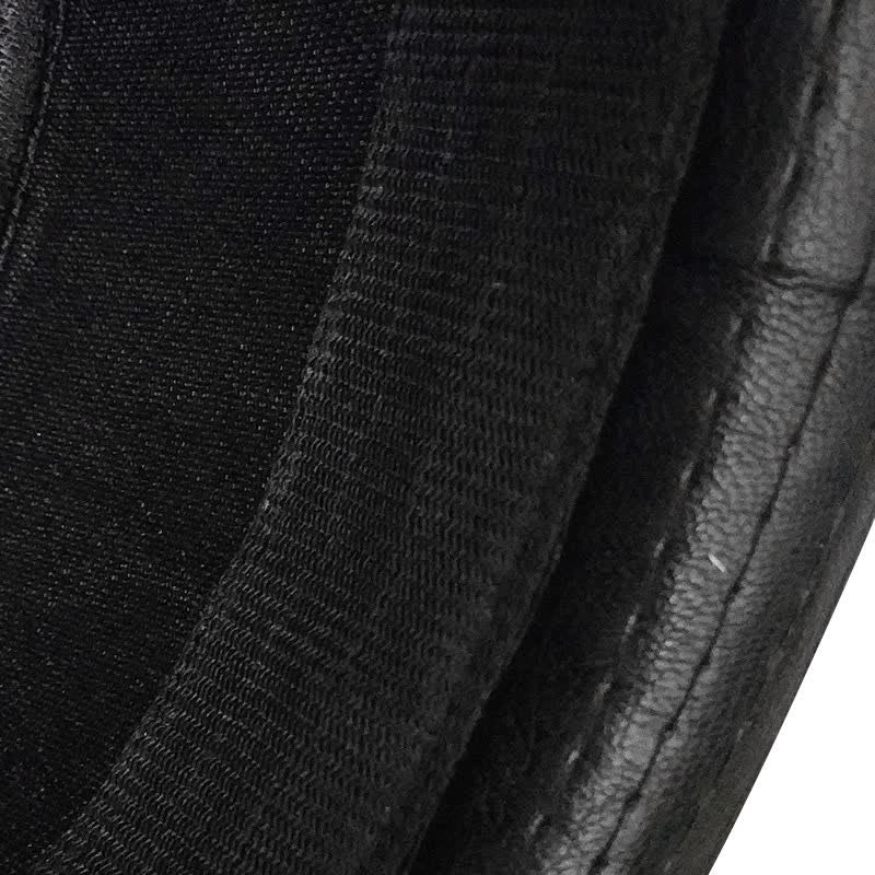 Classic Pork Pie Waterproof Leather Fedora Bucket Hat - image 3