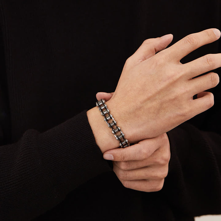 Ride In Style Fearless Motorcycle Bike Chain Bracelet - image 1