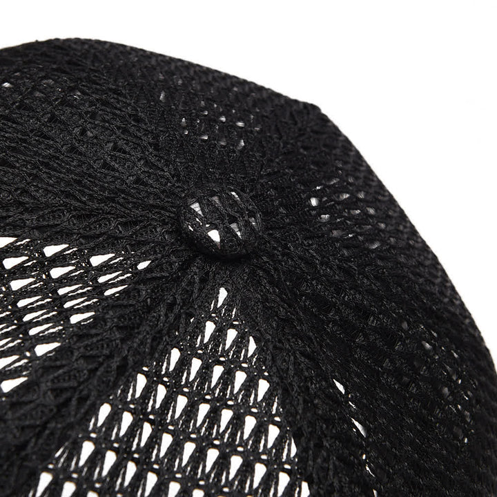 Streetwear Brimless Summer Breathable Mesh Docker Cap - image 8