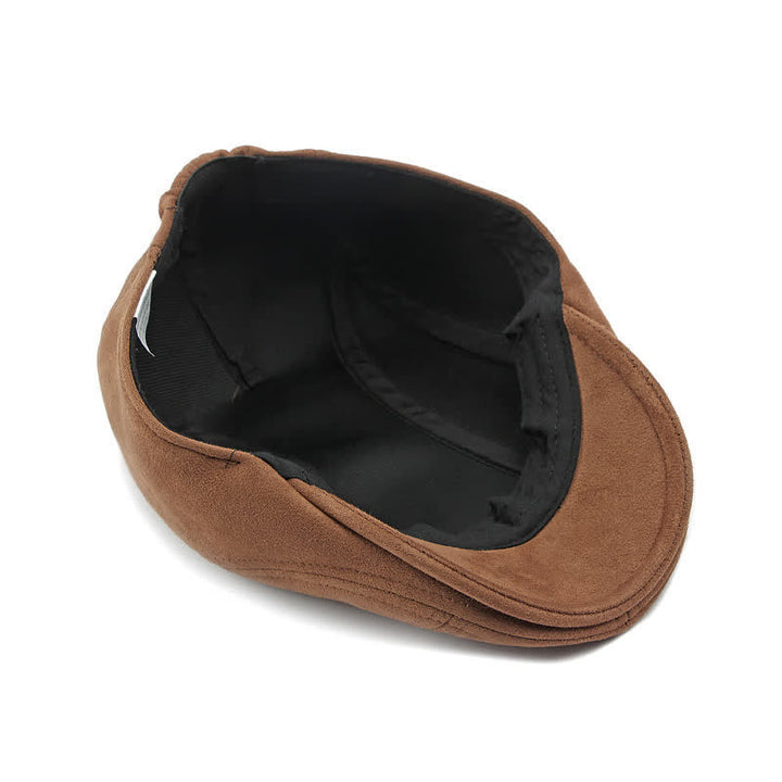 Unisex Timeless Suede Vintage Ivy Flat Beret - image 6