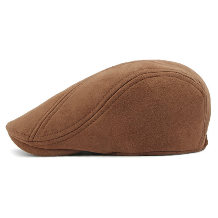 Unisex Timeless Suede Vintage Ivy Flat Beret - image 3