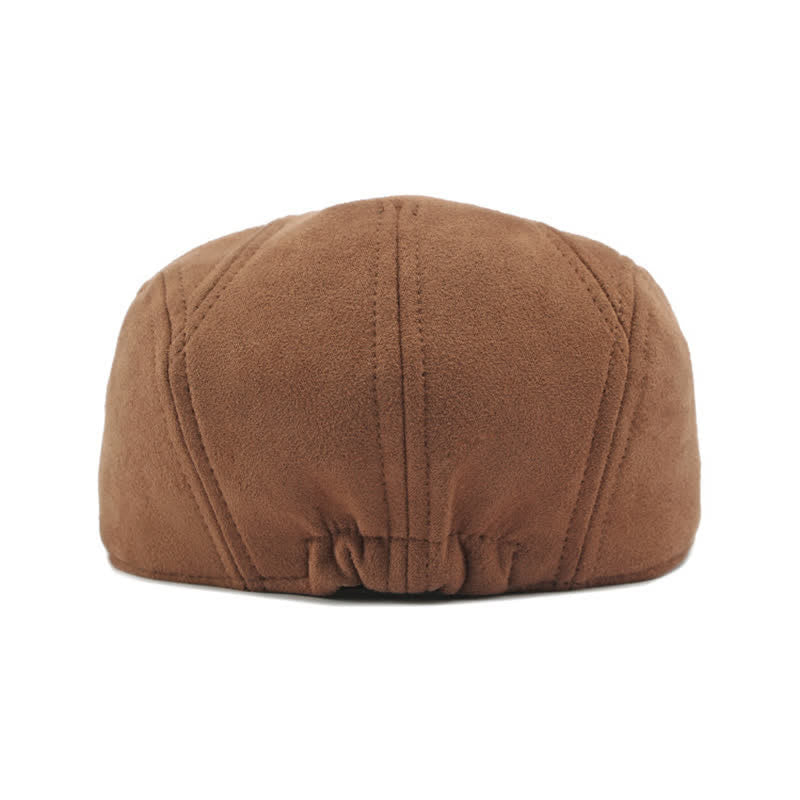 Unisex Timeless Suede Vintage Ivy Flat Beret - image 5