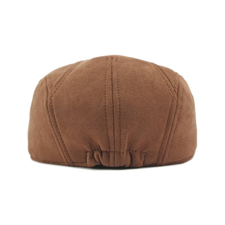 Unisex Timeless Suede Vintage Ivy Flat Beret - image 5