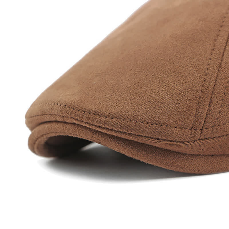 Unisex Timeless Suede Vintage Ivy Flat Beret - image 7