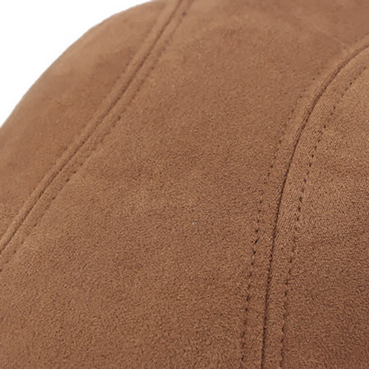 Unisex Timeless Suede Vintage Ivy Flat Beret - image 8
