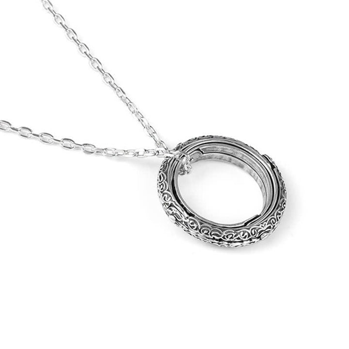 Astronomical Sphere Anxiety Ring That Unfolds Into A Necklace - image 10