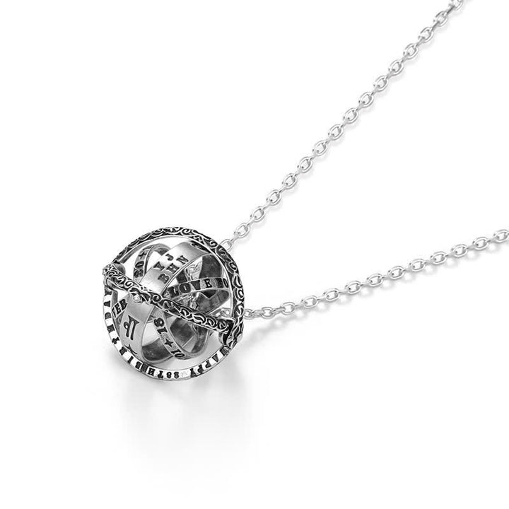 Astronomical Sphere Anxiety Ring That Unfolds Into A Necklace - image 9