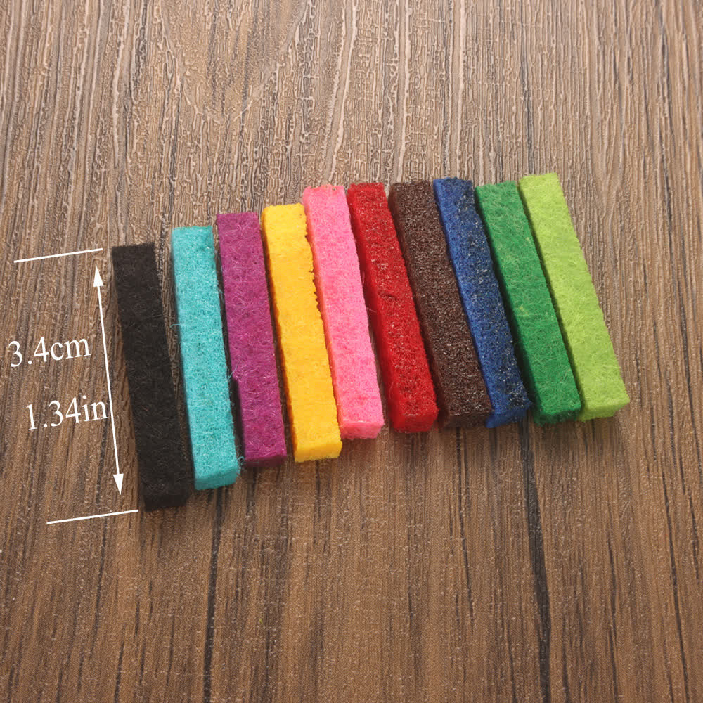 Perfume Diffuser Necklace With Felt Core & Interchangeable Color Inserts - image 4