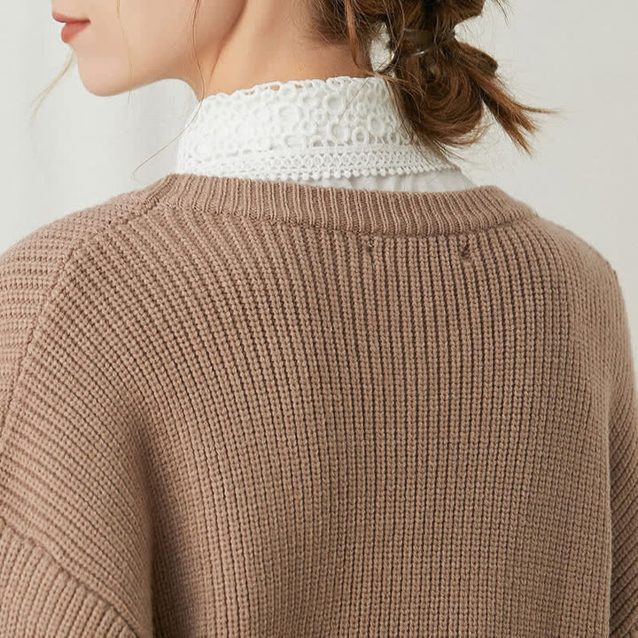 Classic Layering Eyelet Lace Preppy Layering Accessory Fake Collar - image 1