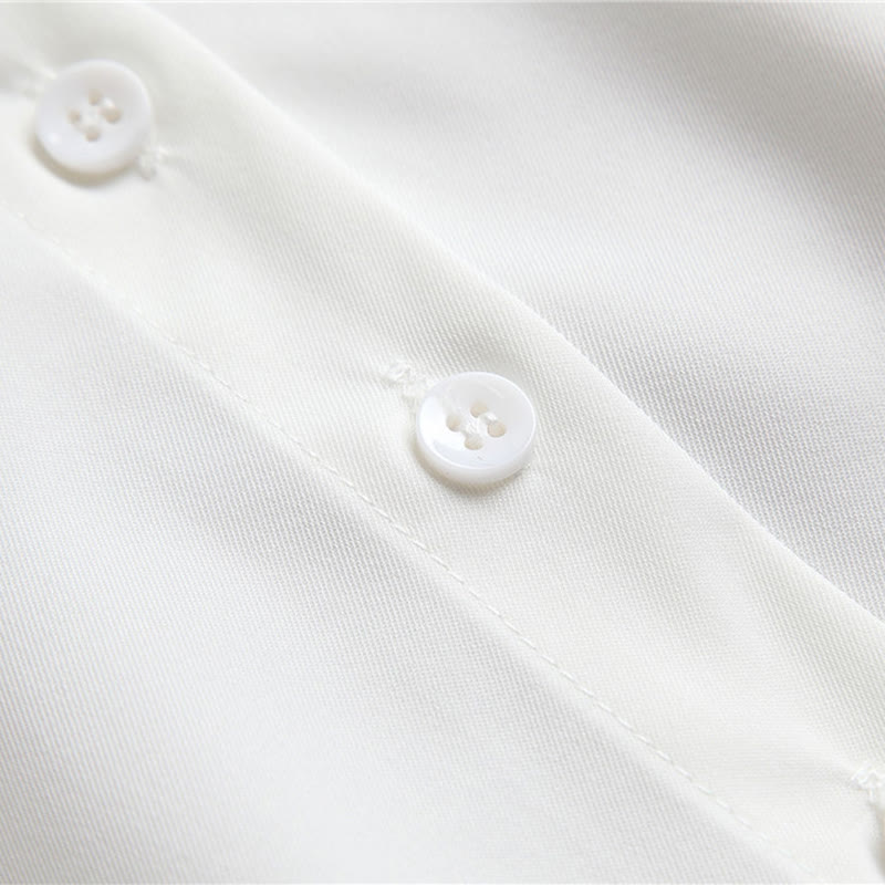 Effortless Multi-Layered Pleated Fake Collar - image 5