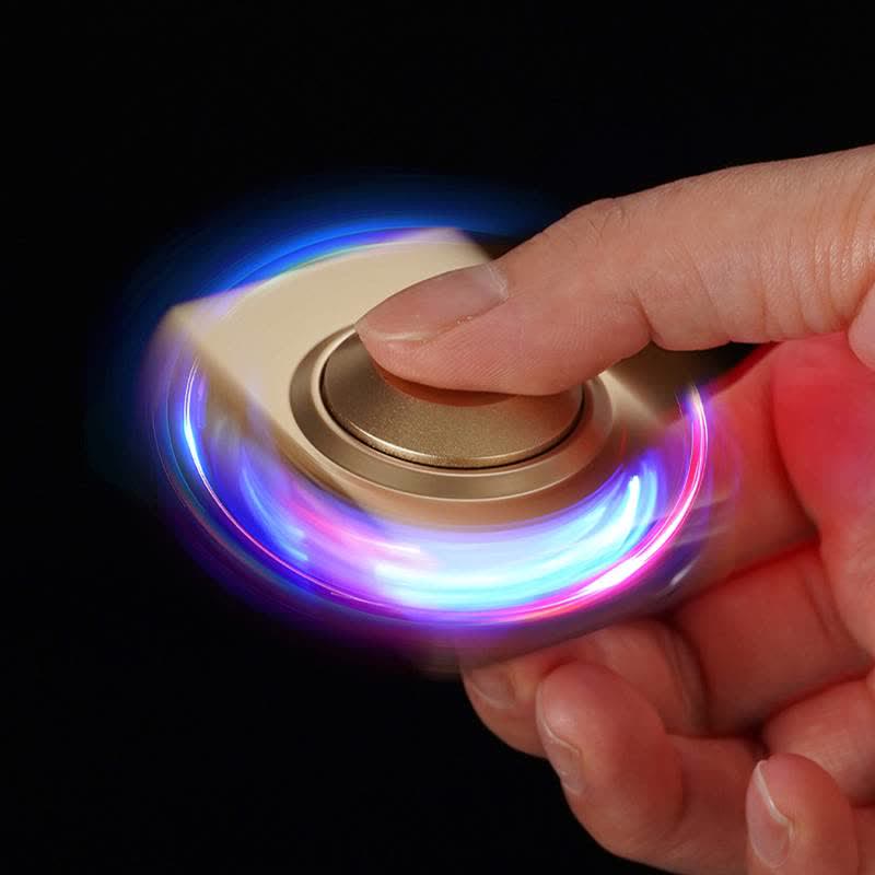 Cool Spinning Royal Ace Poker Fidget Butane Lighter With LED Light - image 5