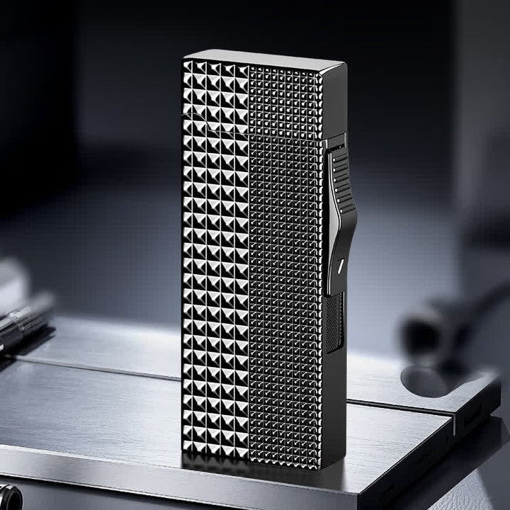 Luxury Diamond Paris Noir Refillable Butane Lighter - Black - image 1