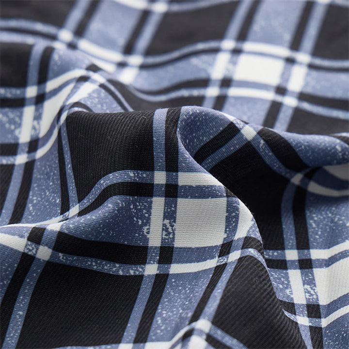 Men's Plaid Fleece-lined Hooded Shirt Jacket - image 10