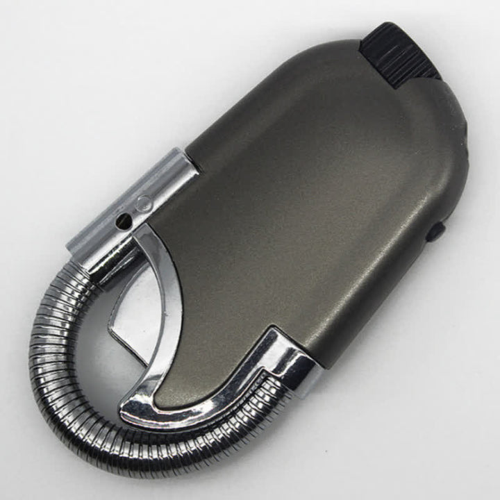 360° Flexible Gooseneck Refillable Butane Lighter With Flashlight - image 2