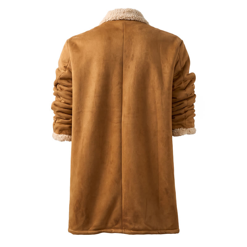 Vintage Multi-pocket Western Duster Coat For Men - image 22