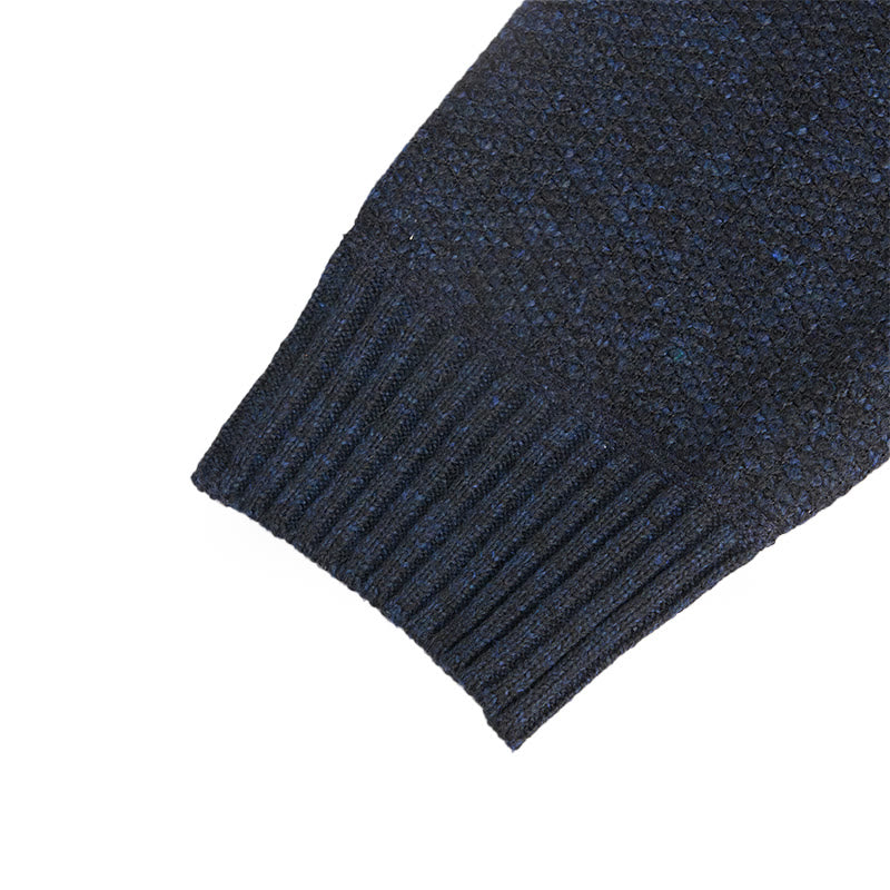 Men's Color-Block Fleece-Lined Knit Cardigan - image 9