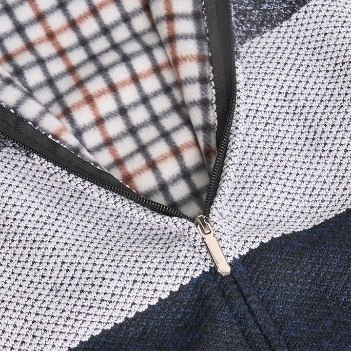 Men's Color-Block Fleece-Lined Knit Cardigan - image 6