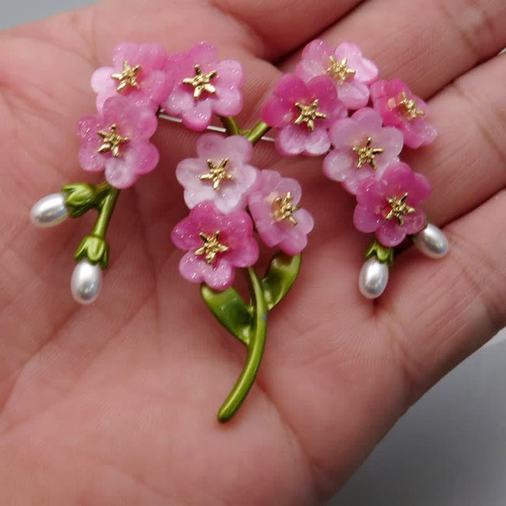 A Language of Flowers Fairy Garden Botanical Brooch - image 7