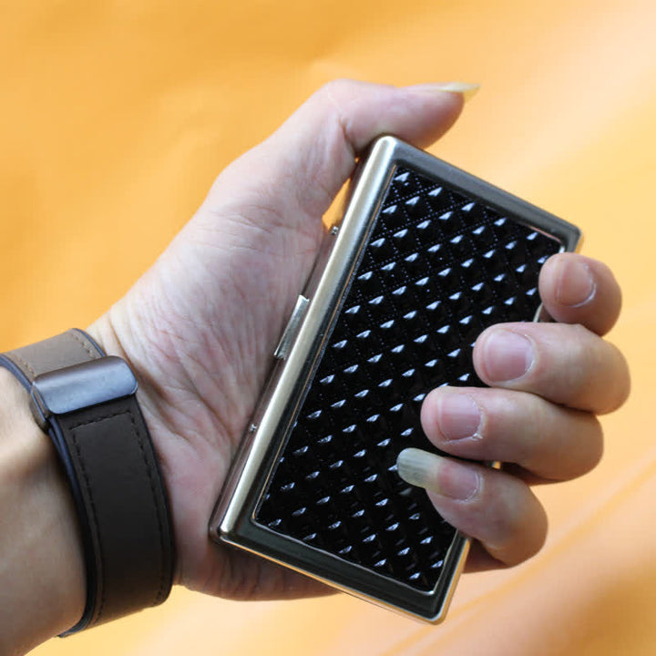 Heritage Engraved Portable Hard Cigarette Holder Wallet - image 5