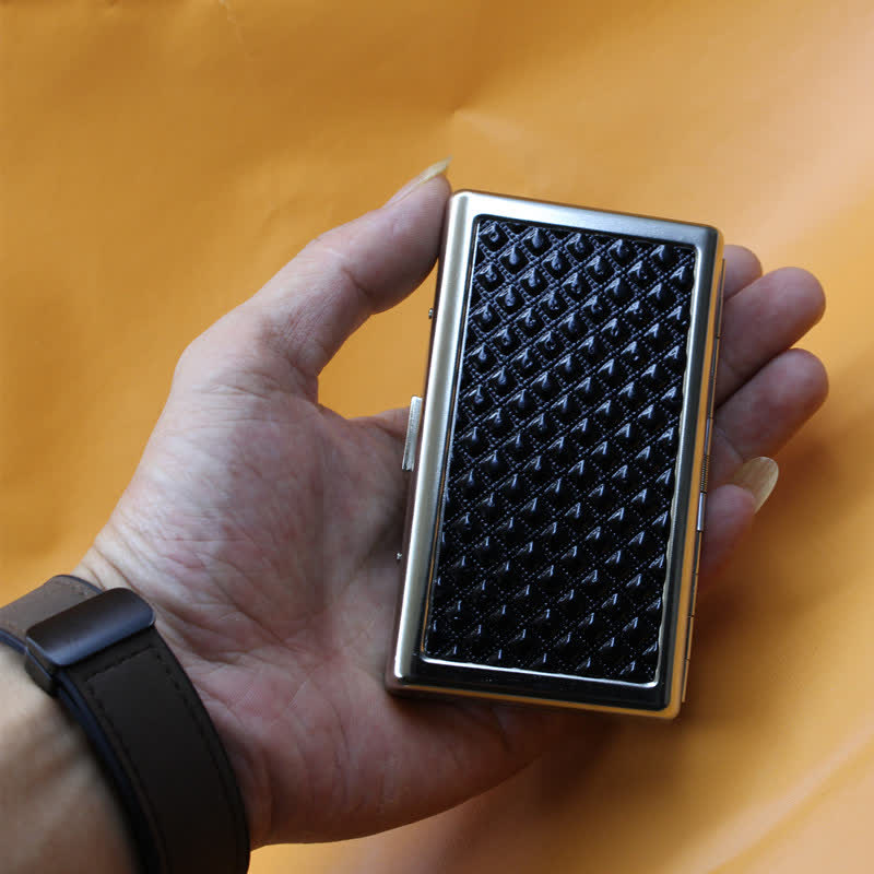 Heritage Engraved Portable Hard Cigarette Holder Wallet - image 4