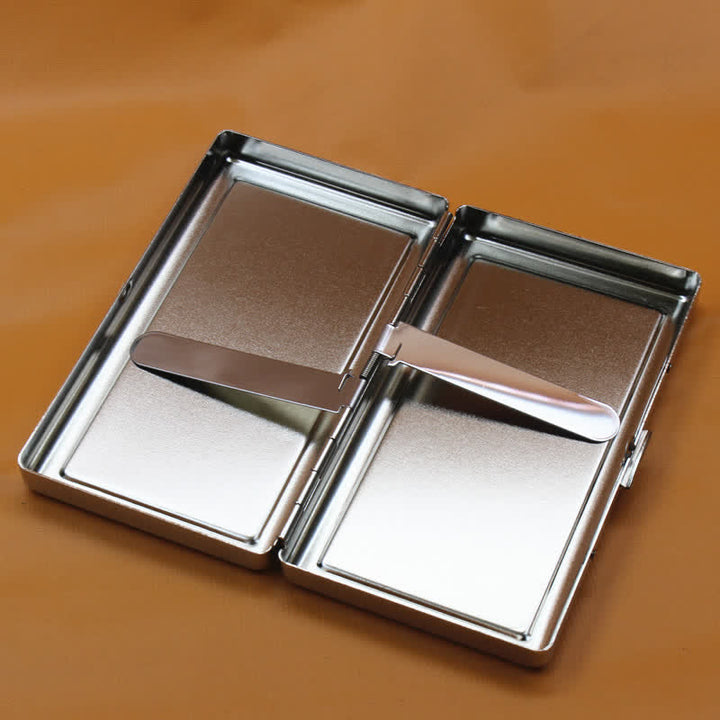 Heritage Engraved Portable Hard Cigarette Holder Wallet - image 6