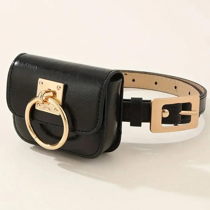 Women's Mini Fanny Pack Waist Bag Rope Belt - Style #1 - 41.34" / 105cm - image 0