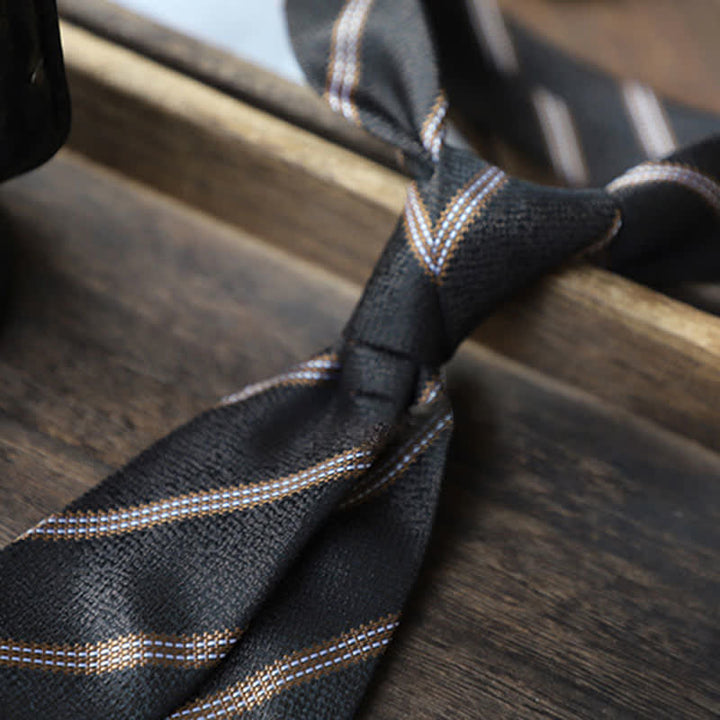 Men's Classic Pin-Striped Formal Necktie - image 5