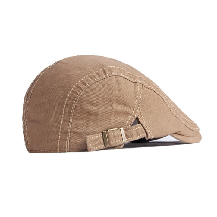 Retro Painter Cotton Beret Flat Cap - image 6