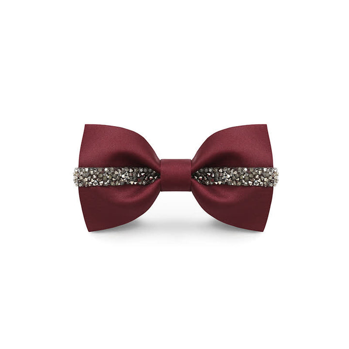 Men's Shining Chain Groom Bow Tie