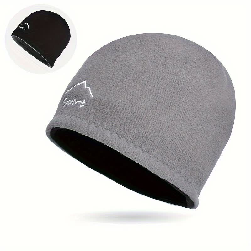 Windproof Polar Fleece Reversible Warm Hat