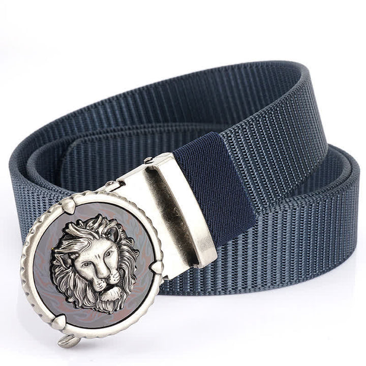 Men's Jungle Lion King Nylon Belt