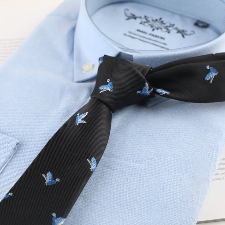 Men's Playful Animals Countryside Necktie