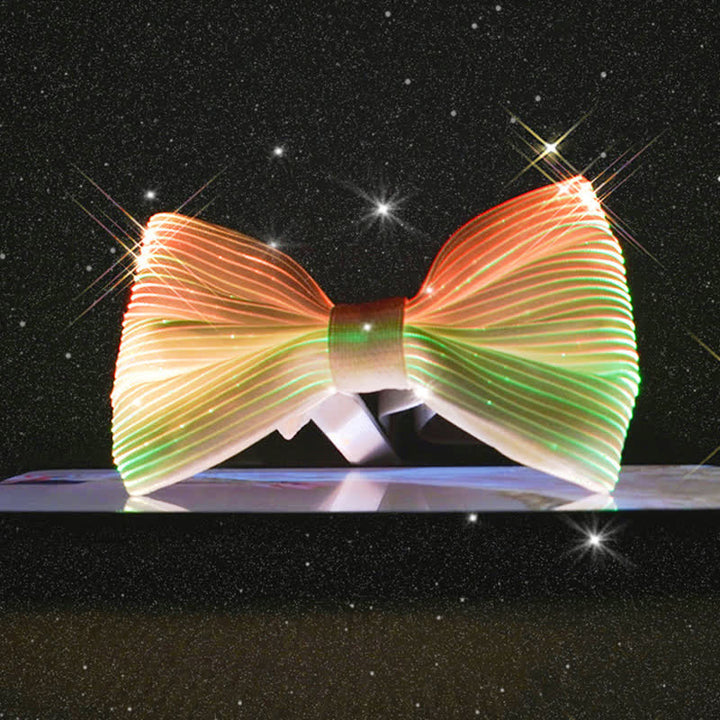 Men's Rechargeable Magical LED Bow Tie