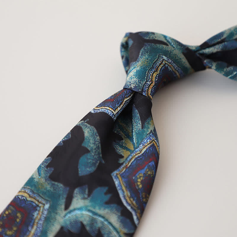 Men's Classical Abstract Painting Necktie