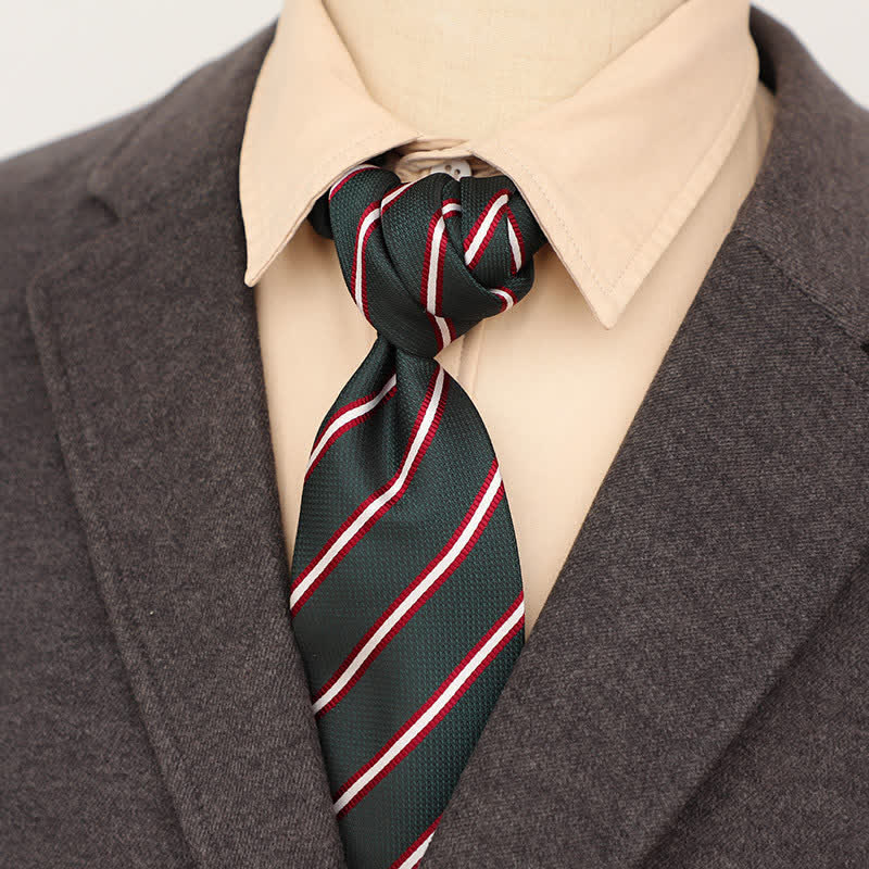 Men's Quiet Spring Green Necktie