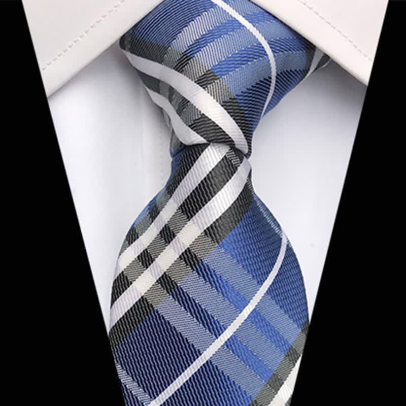 Men's Dashing Scottish Plaid Necktie