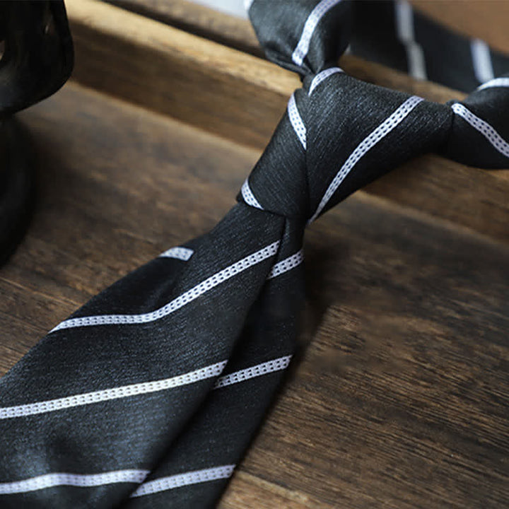 Men's Classic Pin-Striped Formal Necktie - image 11