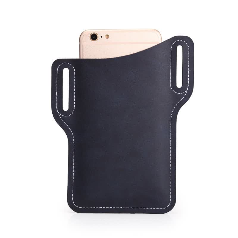 Mobile Phone Holster Leather Loop Case Belt Bag