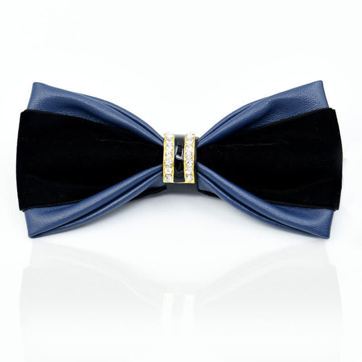 Men's Noble Classy Leather Bow Tie