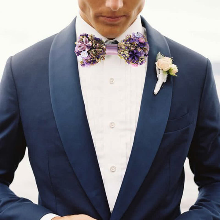 Men's Creative Immortal Bouquet Bow Tie