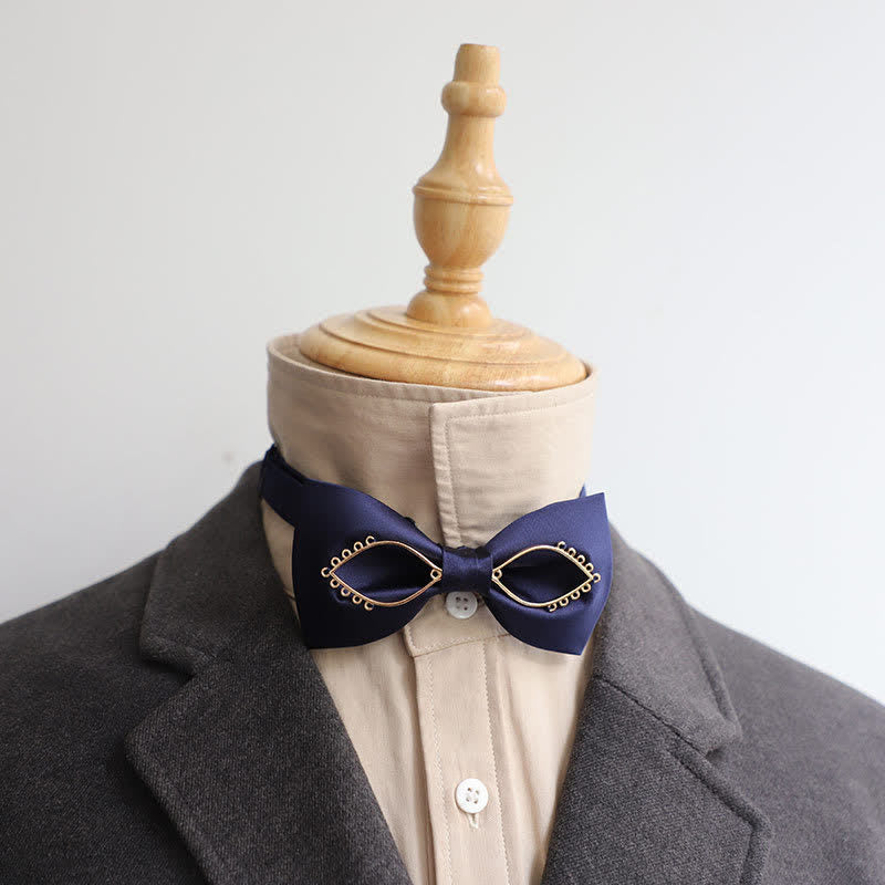 Men's Boldness Golden Eyes Bow Tie