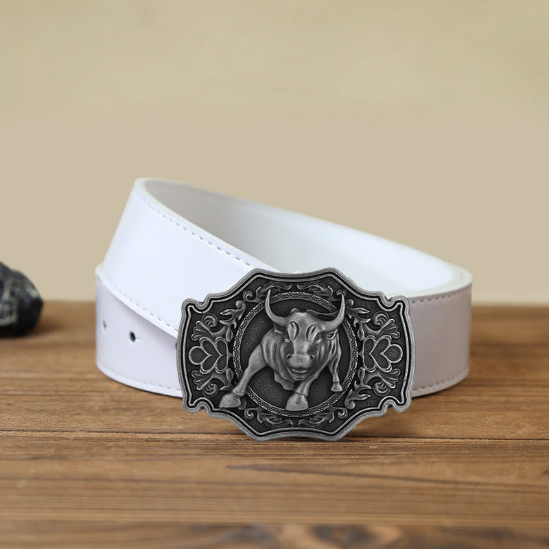 Men's DIY Matador Buckle Leather Belt