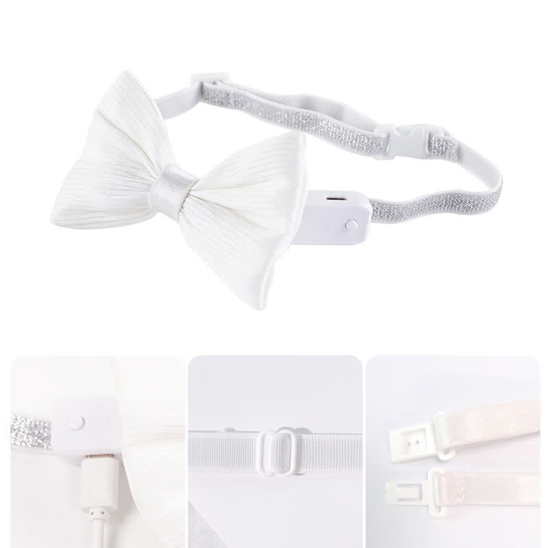 Men's Rechargeable Magical LED Bow Tie