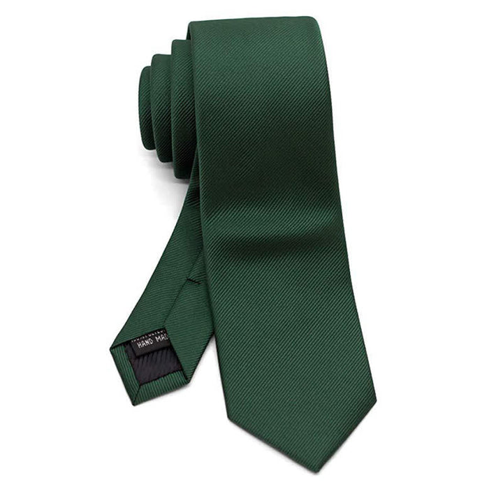 Men's Solid Color Formal Slim Necktie