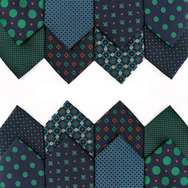 Men's Artsy Jasper Turquoise Series Necktie - image 0
