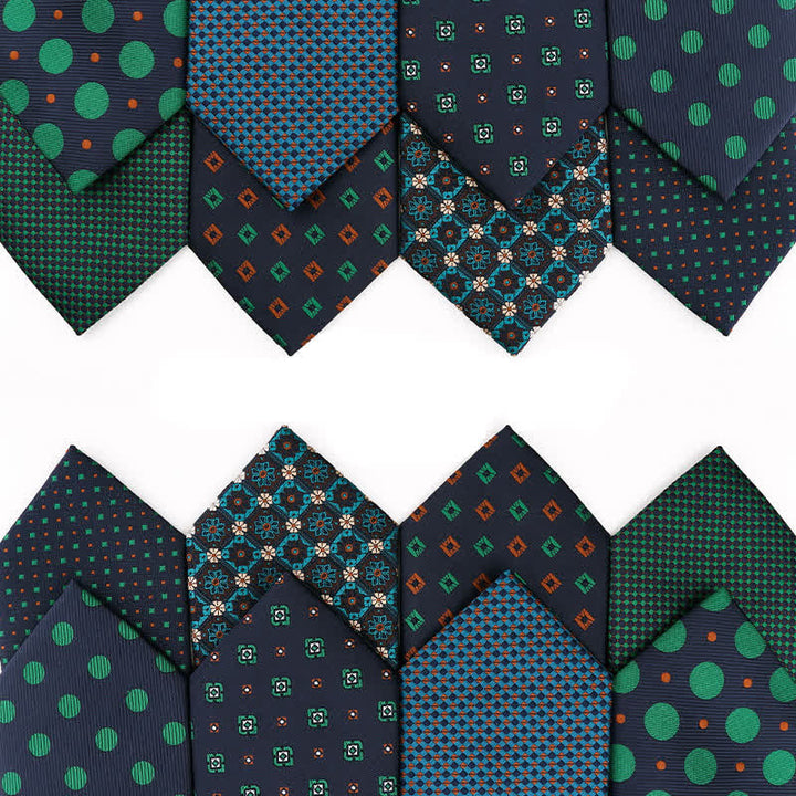 Men's Artsy Jasper Turquoise Series Necktie - image 0