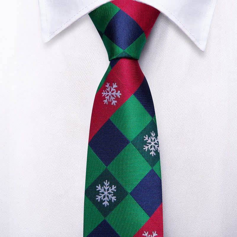 Men's Novelty Christmas Santa Vibe Element Necktie