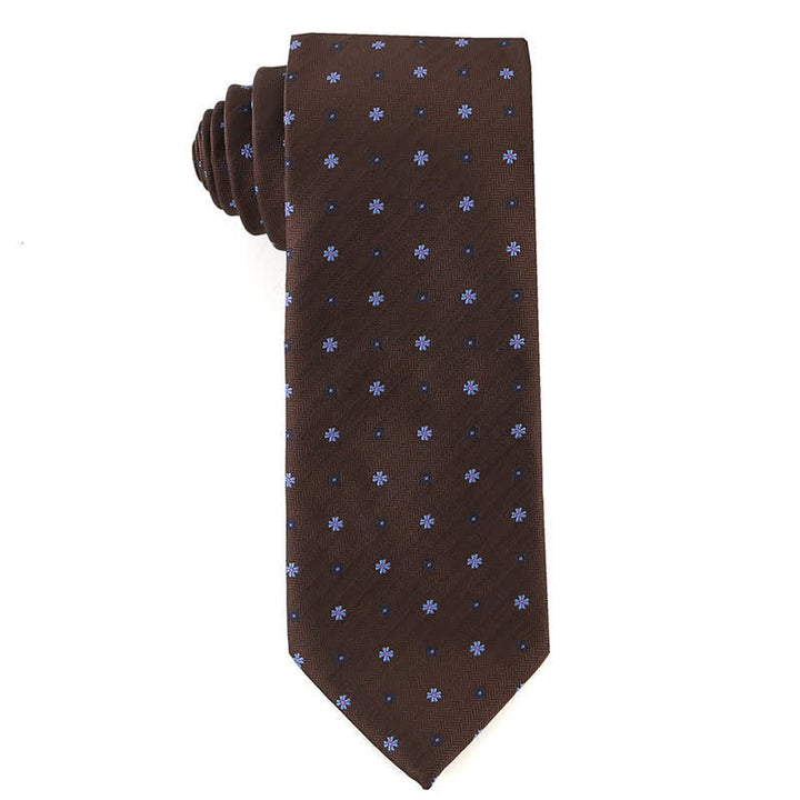 Men's Retro Brown Series Necktie